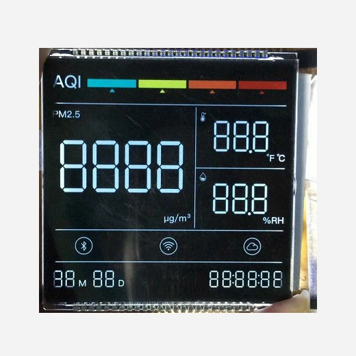PM2.5 air purifier LCD