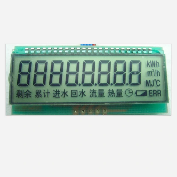 Water meter LCD