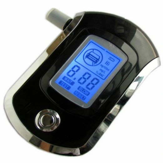Alcohol tester LCD
