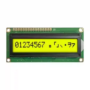 16x1 Character LCD Display Module