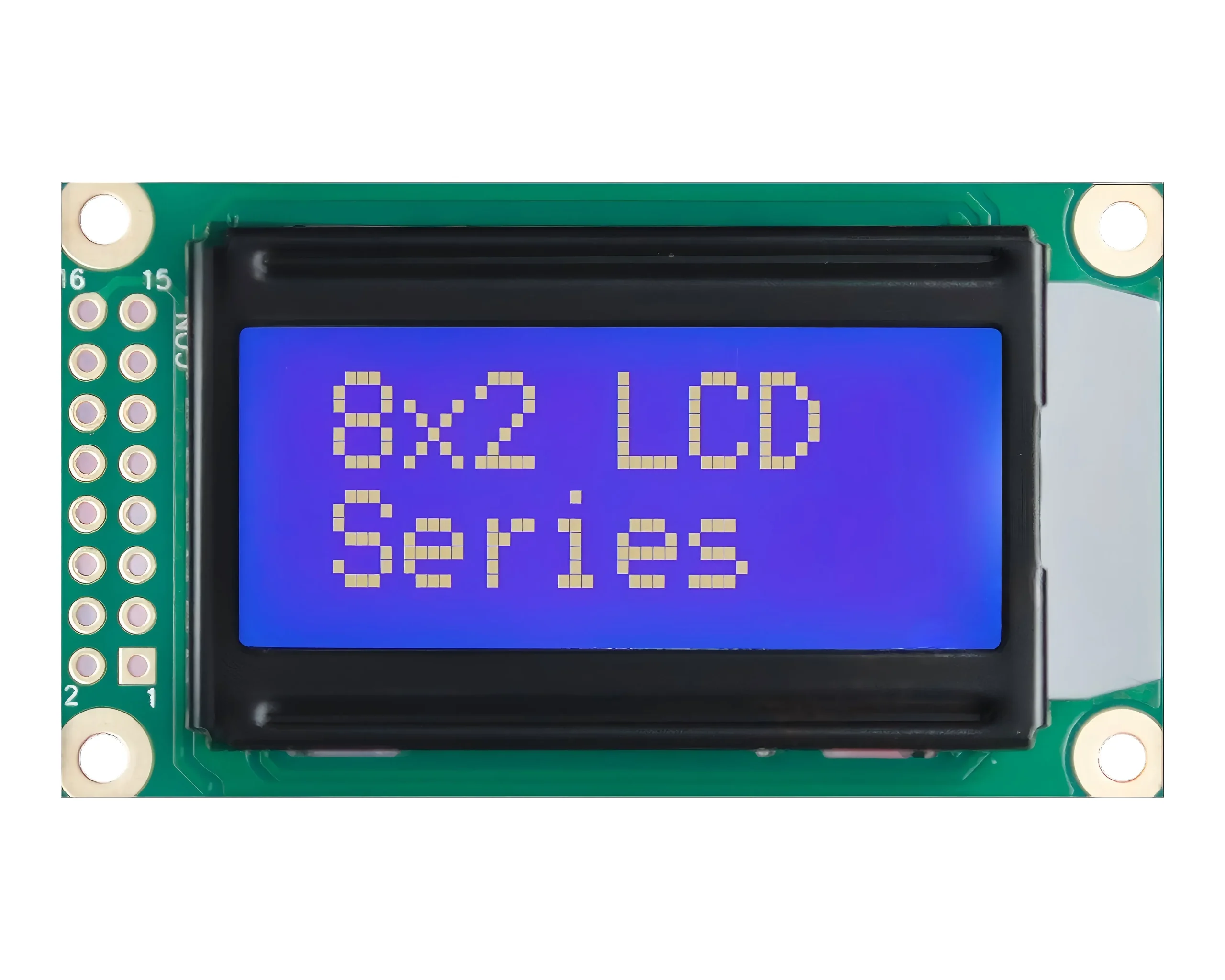 8x2 Character LCD Display Module
