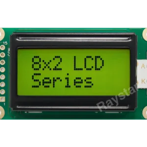 8x2 Character LCD Display Module